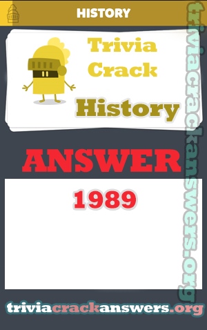 Trivia crack History answers