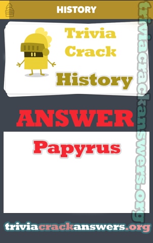 Trivia crack History answers