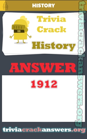 Trivia crack History answers