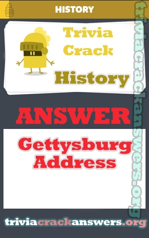 Trivia crack History answers