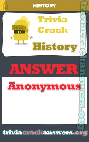 Trivia crack History answers