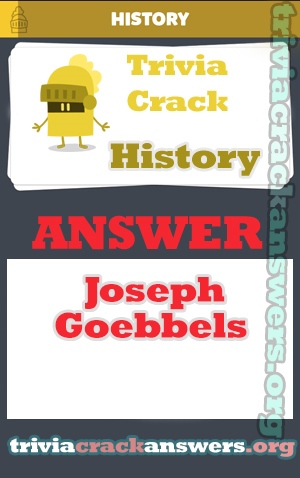 Trivia crack History answers